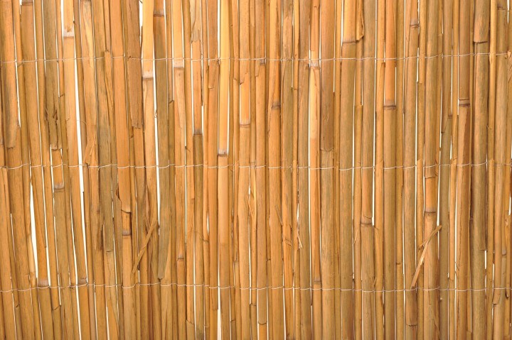 Bambusmatten für Wände